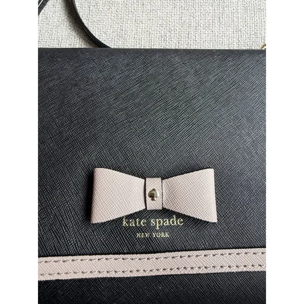 Kate Spade Hazel Court Alek Crossbody Bag Black Pink